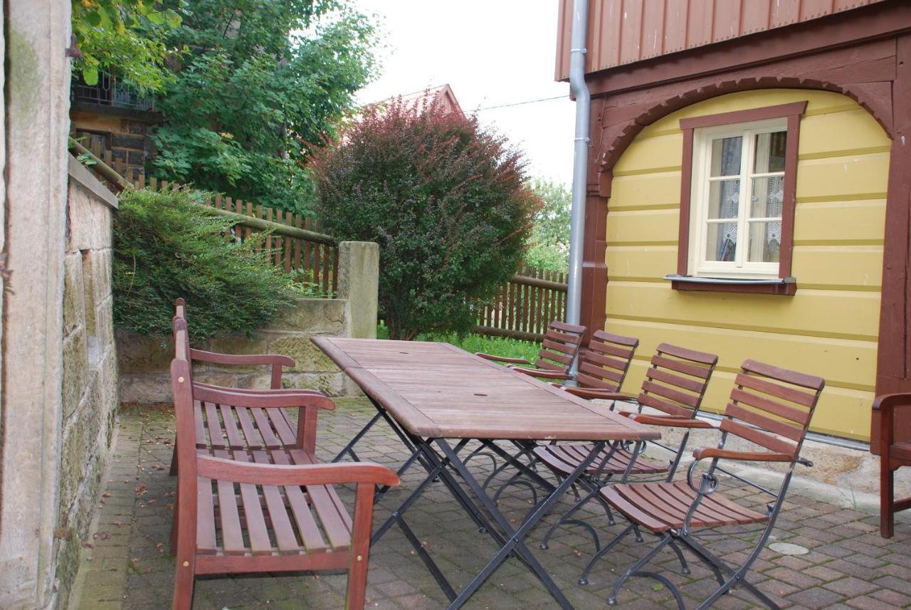 Hotel Fh Am Osterbrunnen à Hinterhermsdorf Extérieur photo